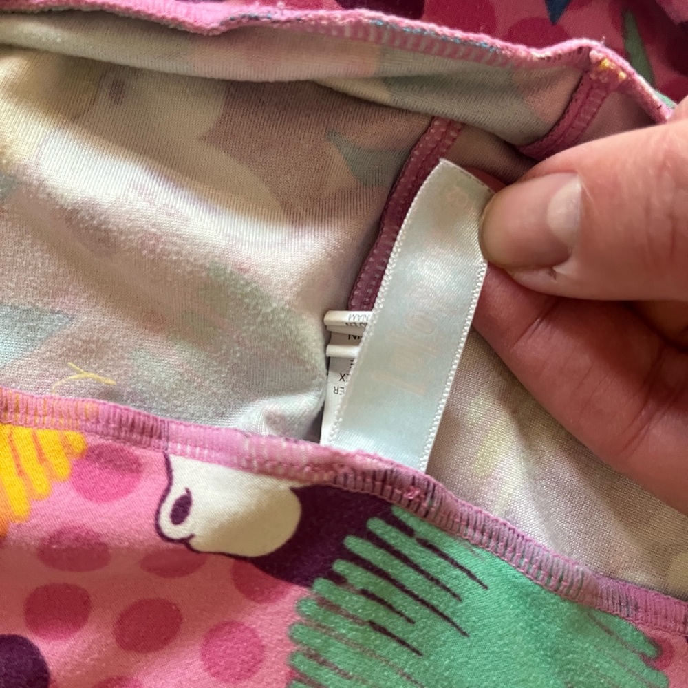 LuLaRoe TC2 Mickey Mouse Pink Geometric Leggings Buttery Soft!